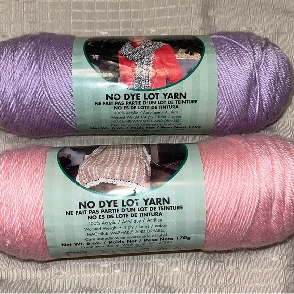 Caron Simply Soft Yarn Bundle - Orchid and Soft Pink - Picture 2 of 5